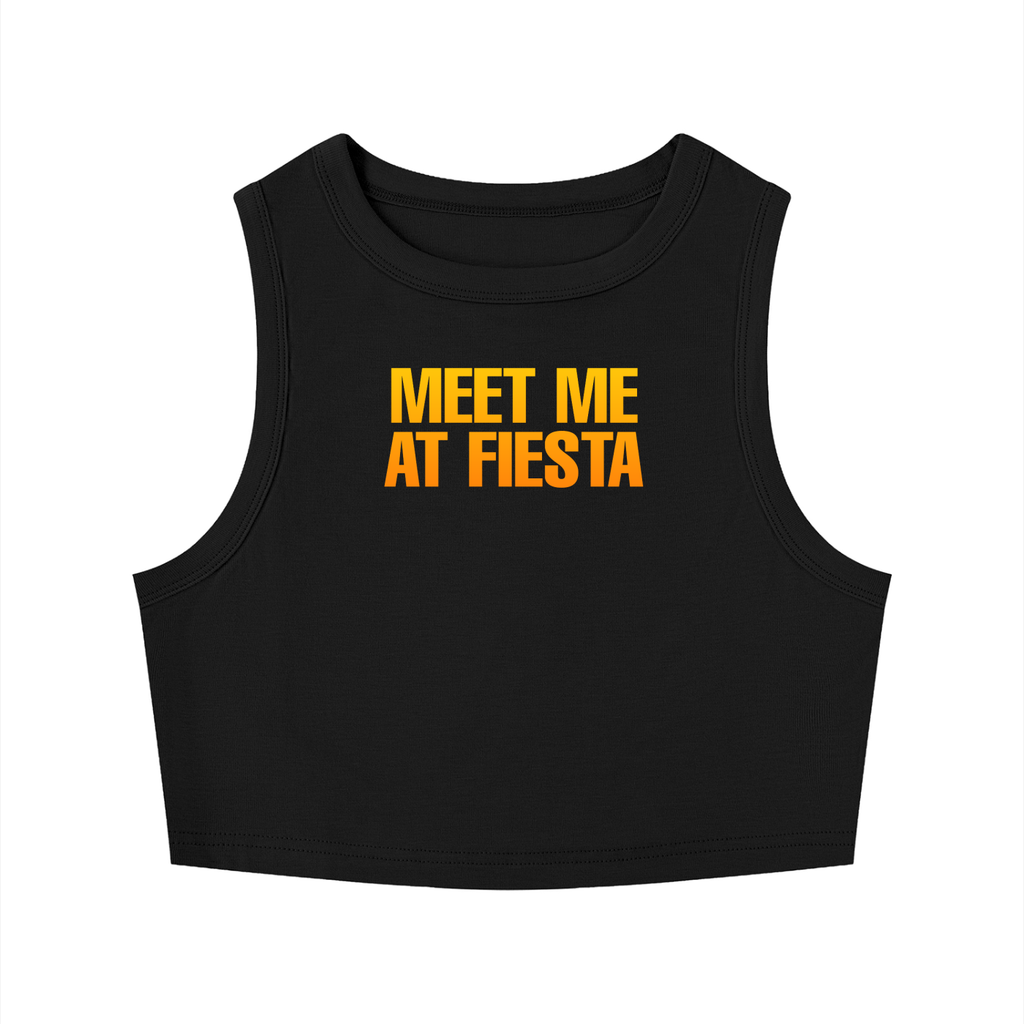 MMAF Crewneck Crop Tank Top