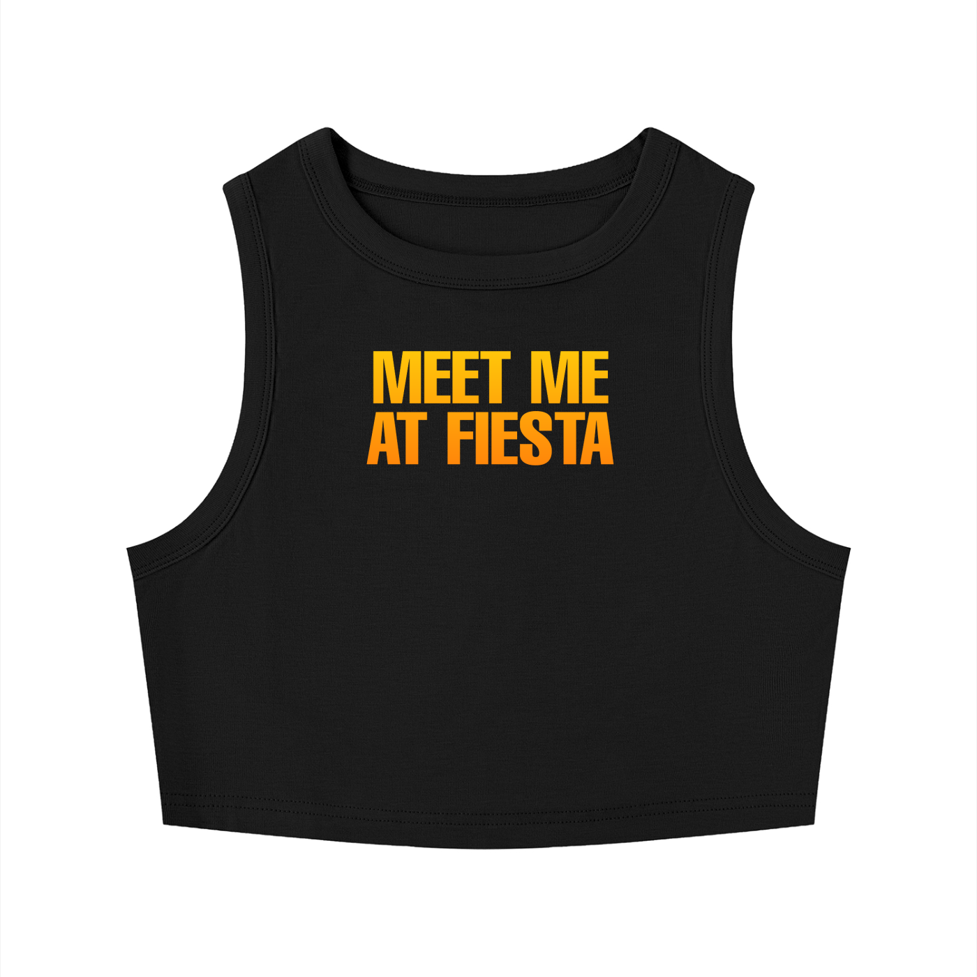 MMAF Crewneck Crop Tank Top