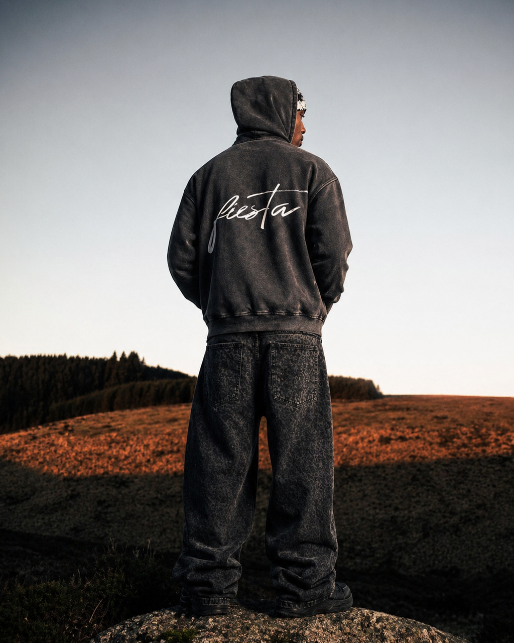 Unique Fiesta Washed Hoodie