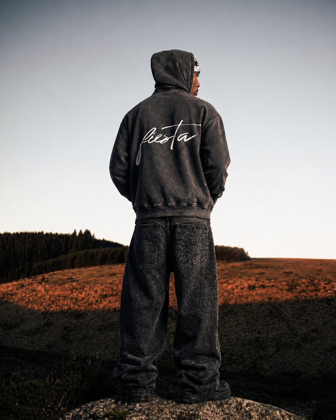 Unique Fiesta Washed Hoodie