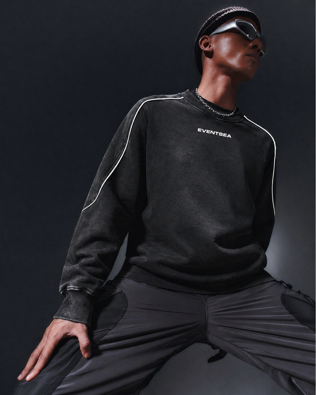 Eventsea Raw Hem Sweatshirt