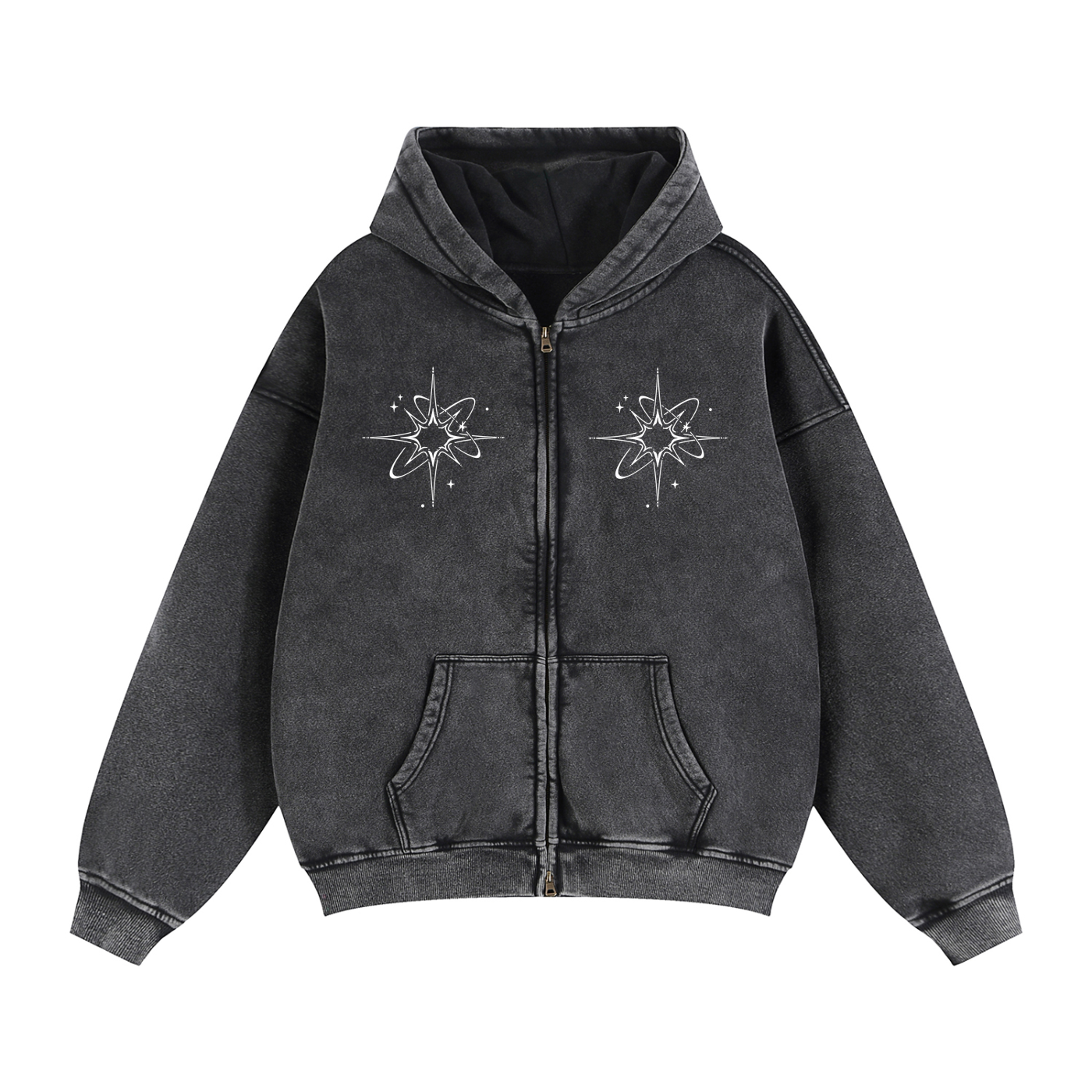 Hoodie,Zip-Up
