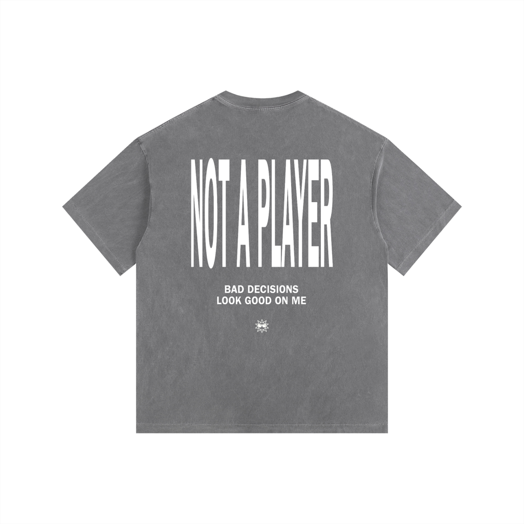 Camiseta gráfica "No soy un jugador"